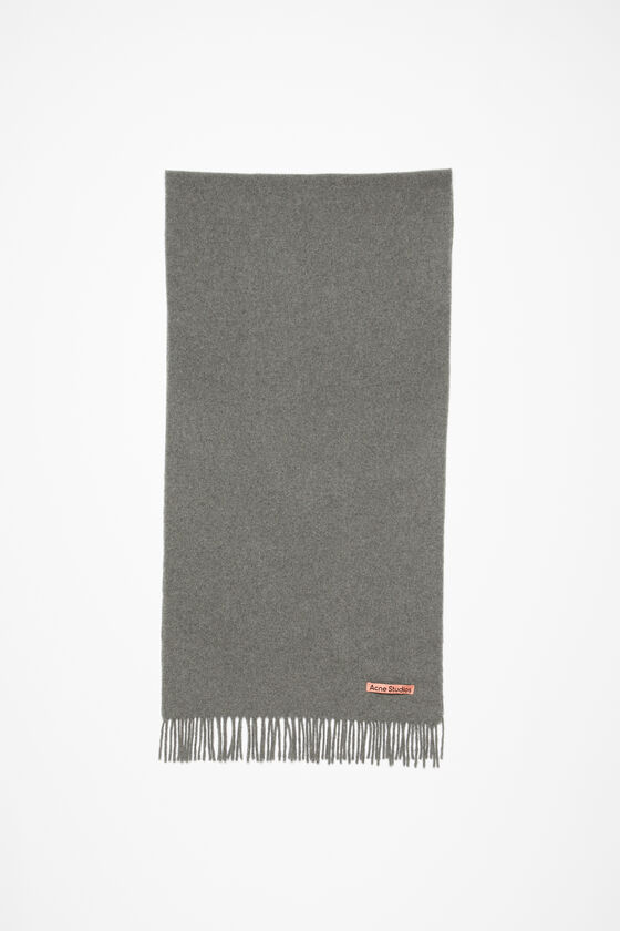 (image for) Eco-Friendly Cashmere fringe scarf - Narrow